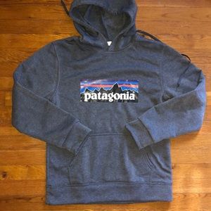 grey patagonia sweatshirt